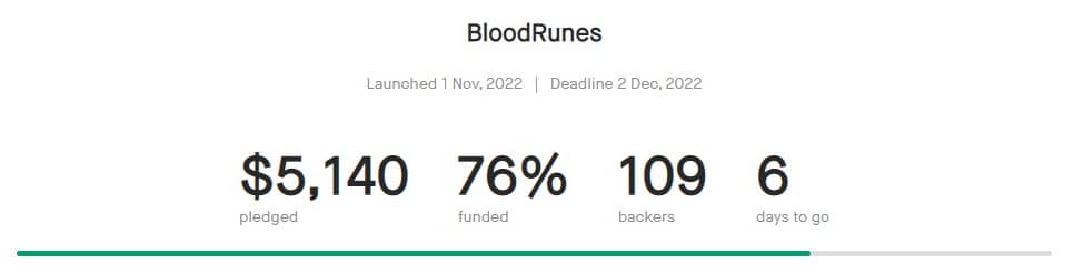 Last week to get BloodRunes!